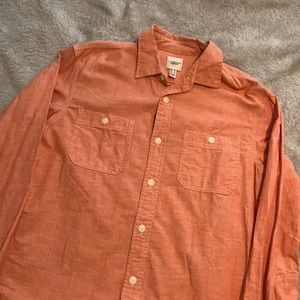 Men’s Land’s End Chambray Long Sleeve Shirt